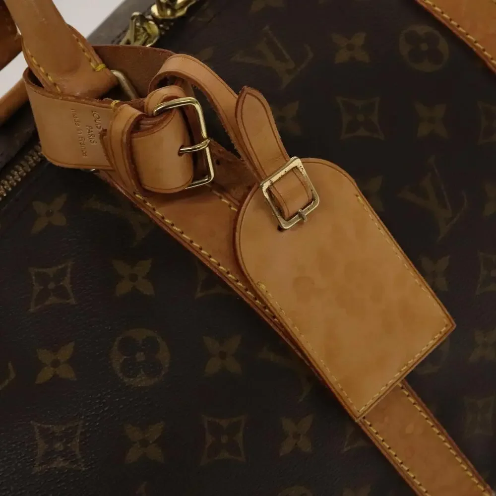 LOUIS VUITTON Monogram Keepall 55 Boston Bag M41424
